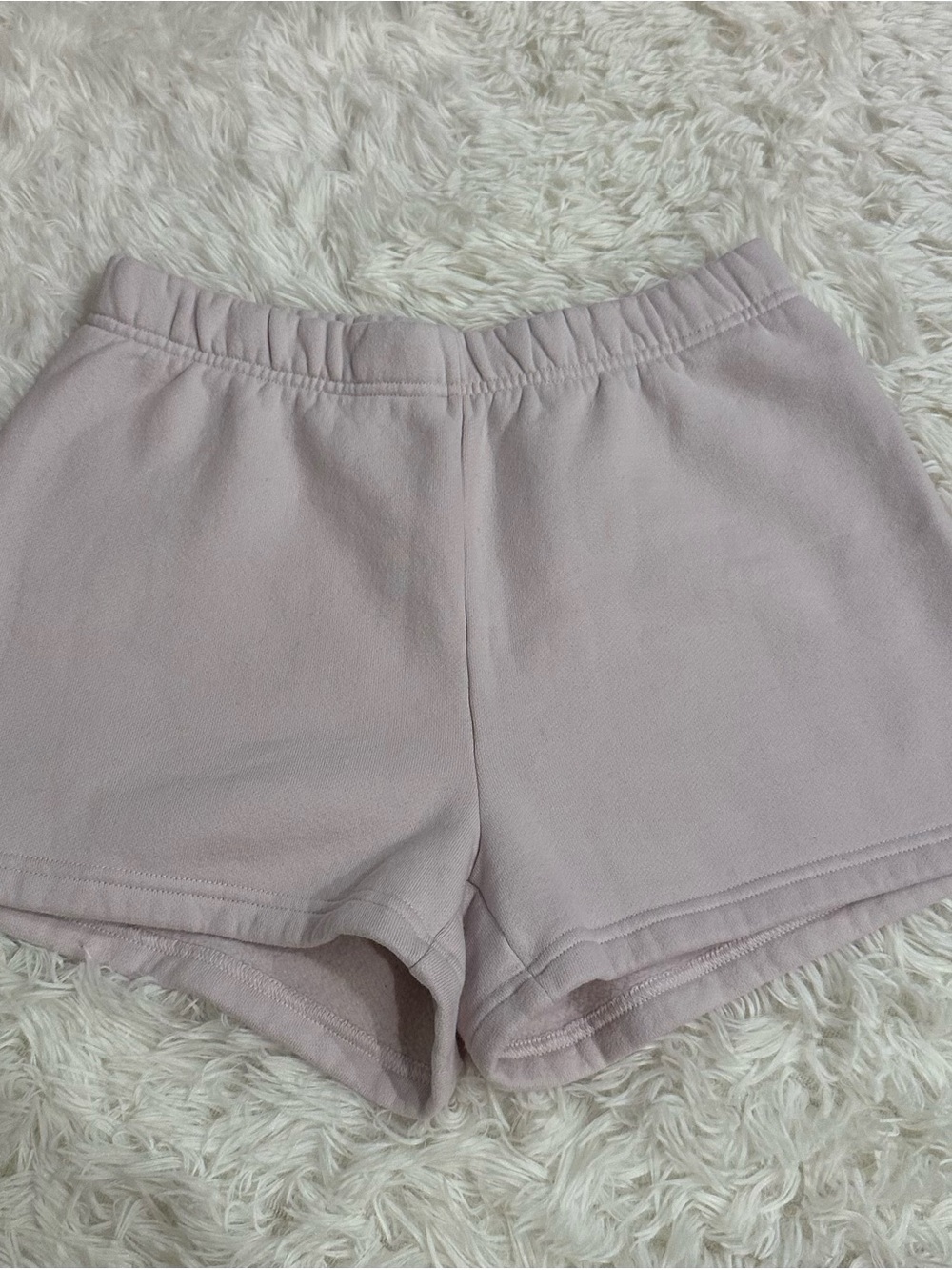 TNA Pale Pink Athletic Lounge Shorts